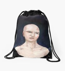 Portrait Drawstring Bag