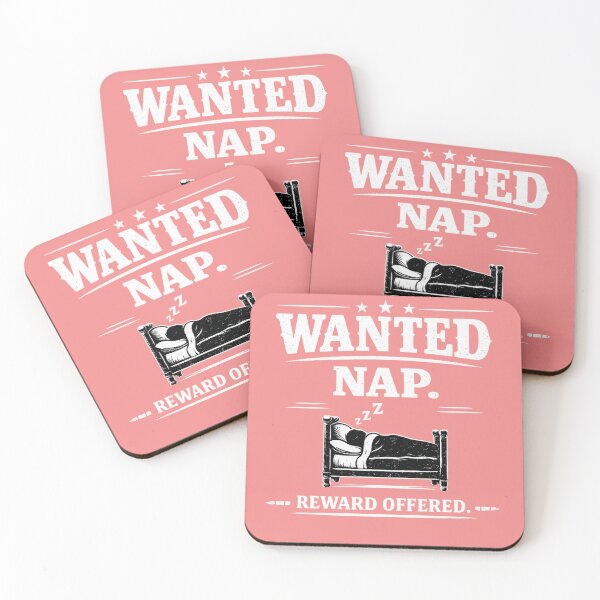 Item preview, Wanted Poster: Nap — Reward Offered Funny Sleep Humor Design designed and sold by All I Need Designs.