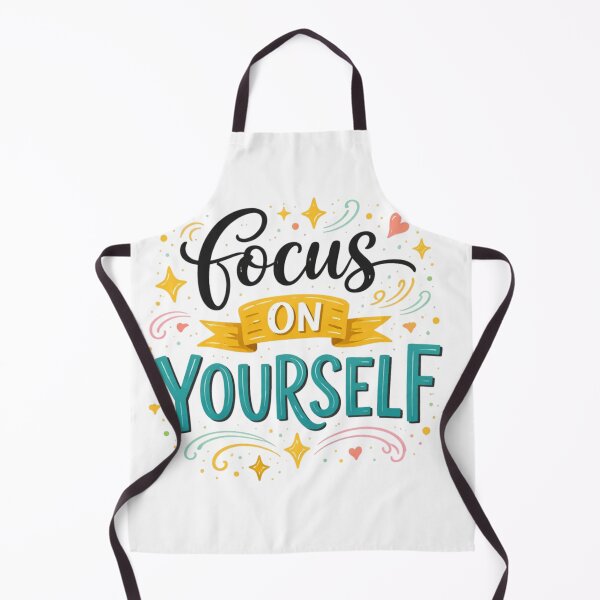 Item preview, Focus On Yourself – Minimal Motivational Typography Design designed and sold by Sanika arts .