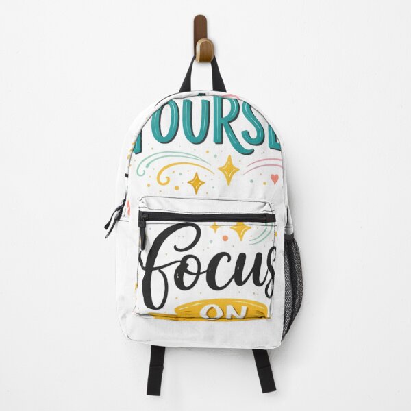 Item preview, Focus On Yourself – Minimal Motivational Typography Design designed and sold by Sanika arts .