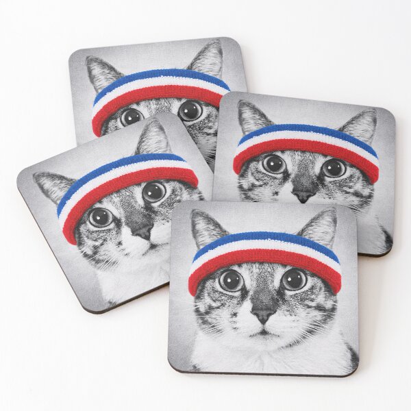 Item preview, Retro Headband Cat Pizza Movie designed and sold by Eh Plus Designs.