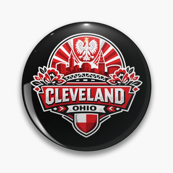 Item preview, Cleveland Ohio designed and sold by Broken Antler Designs .