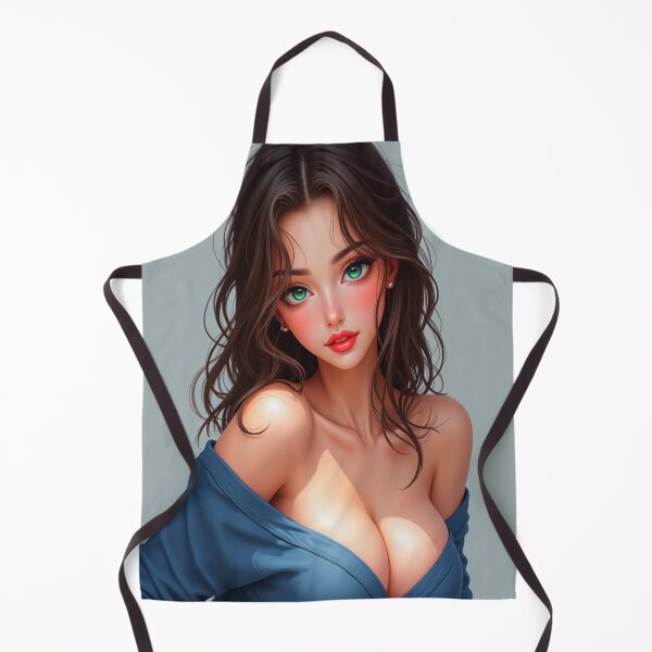 Item preview, Fayth in Blue | Seductive Anime Portrait designed and sold by KasaHunterHarem.