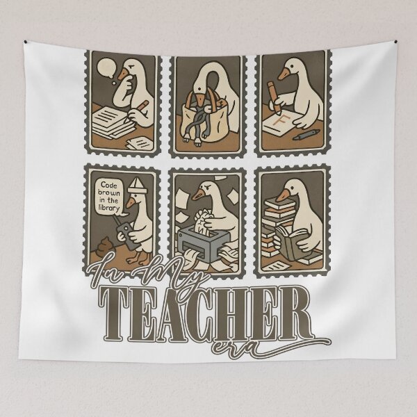 Item preview, In My Teacher Era Teacher Funny Silly Goose designed and sold by KitonicTees.