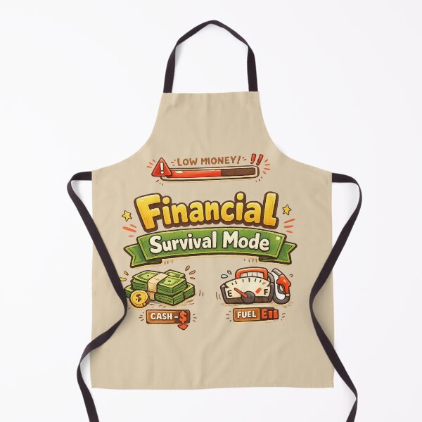 Item preview, Financial Survival Mode Cute Gamer HUD | Low Money Bar Funny Inflation Meme Cozy Aesthetic designed and sold by PopCulturePixel.