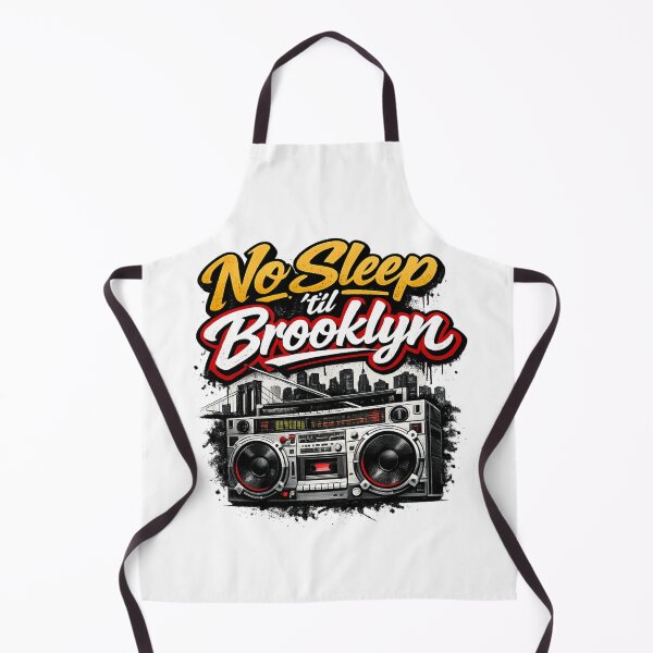 Item preview, No Sleep ’Til Brooklyn Retro Boombox NYC Hip Hop designed and sold by All I Need Designs.