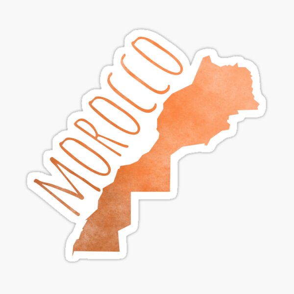 Maroc Sticker