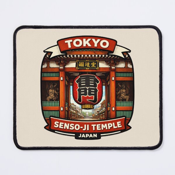 Item preview, Tokyo - Senso-ji Temple Kaminarimon Lantern Japan designed and sold by Myra365Art.
