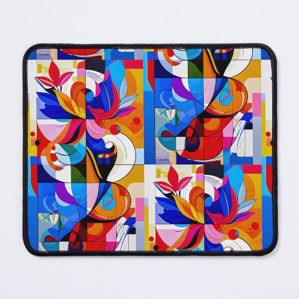 Item preview, Vivid Floral Flow Abstract Art designed and sold by NizuCaCi.