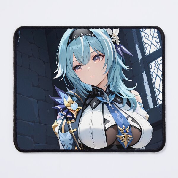 Item preview, Eula Genshin Impact Stone Castle Cool Cryo Mood designed and sold by TanglenRabbit.