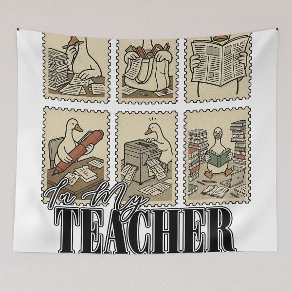 Item preview, In My Teacher Era Teacher Funny Silly Goose designed and sold by KitonicTees.