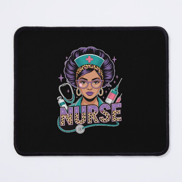 Item preview, Black Strong Nurse Afro Love Melanin African American Women designed and sold by Rrettgison.