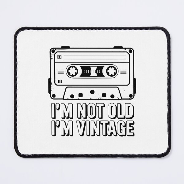 Item preview, Vintage Cassette Tape Retro Design – I'm Not Old I'm Vintage Funny 80s 90s Aesthetic Gift designed and sold by Timegraf.