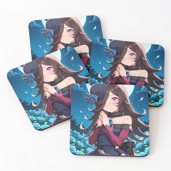 Item preview, Rice Shower Uma Musume Moonlight Roses Romantic Night Wish designed and sold by TanglenRabbit.