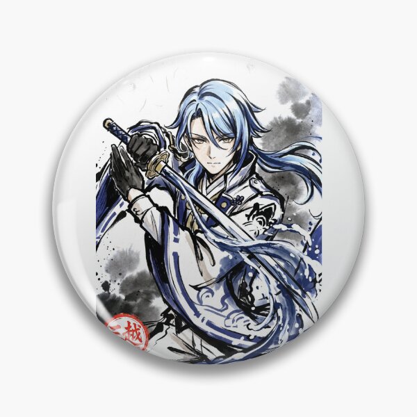Item preview, Kamisato Ayato Sumi-e designed and sold by Mitsugoshi.