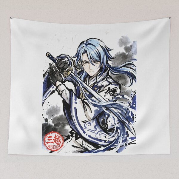 Item preview, Kamisato Ayato Sumi-e designed and sold by Mitsugoshi.