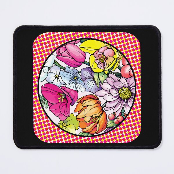 Item preview, Pop Art of Garden Blooms designed and sold by cremedecolor.
