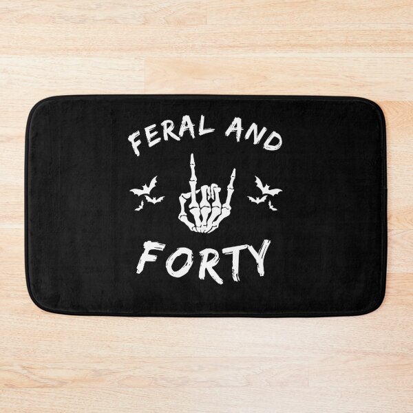 Artikelvorschau, Feral und Forty Rock Hand Turning Forty entworfen und verkauft von snowry.