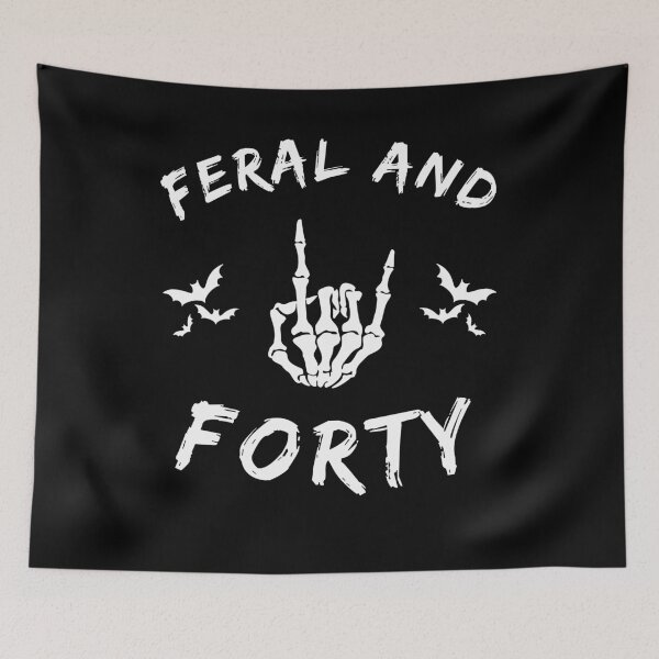 Item preview, Feral and Forty Rock Hand Turning Forty designed and sold by snowry.
