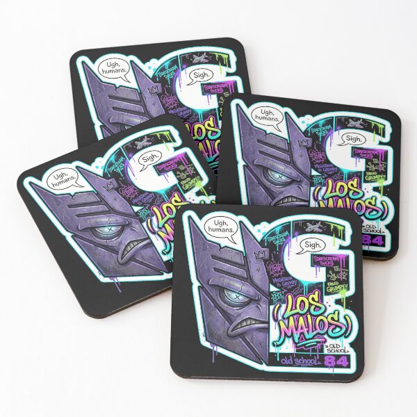 Item preview, Decepticon Old School: (THE BAD GUYS) - "Ugh, Humans" Edition designed and sold by keythxctrs.