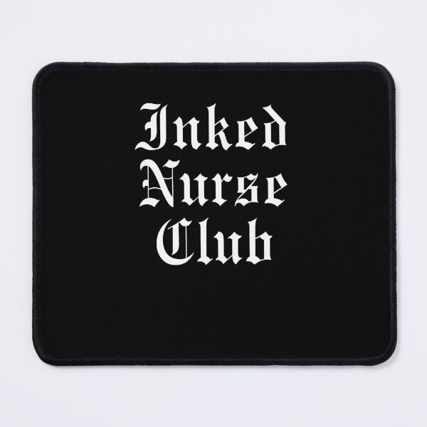 Item preview, Inked Nurse Club Tattooed RN Healthcare Worker designed and sold by snowry.