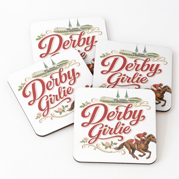 Item preview, Derby Girlie Kentucky Horse Racing Floral Design designed and sold by All I Need Designs.
