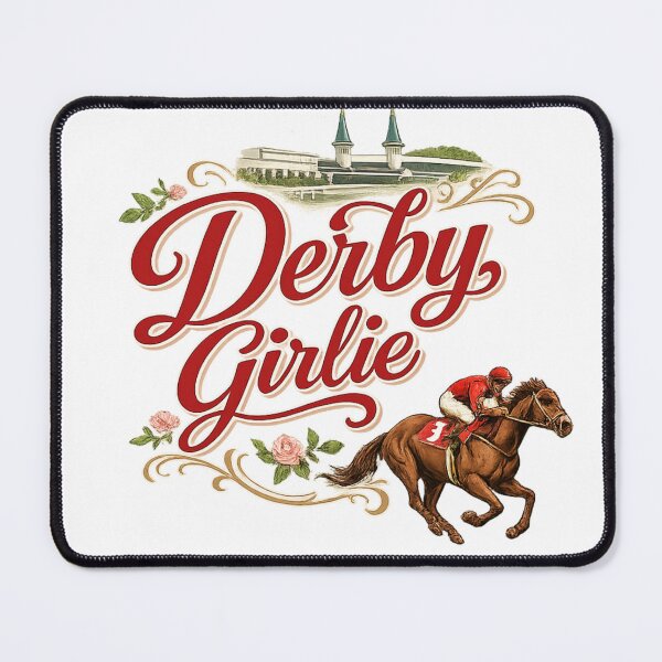 Item preview, Derby Girlie Kentucky Horse Racing Floral Design designed and sold by All I Need Designs.