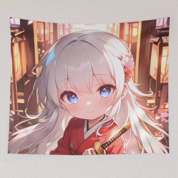 Item preview, Enterprise Azur Lane Red Kimono Lantern Glow designed and sold by TanglenRabbit.
