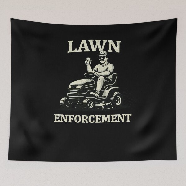 Item preview, Lawn Enforcement Riding Mower Dad Humor designed and sold by snowry.