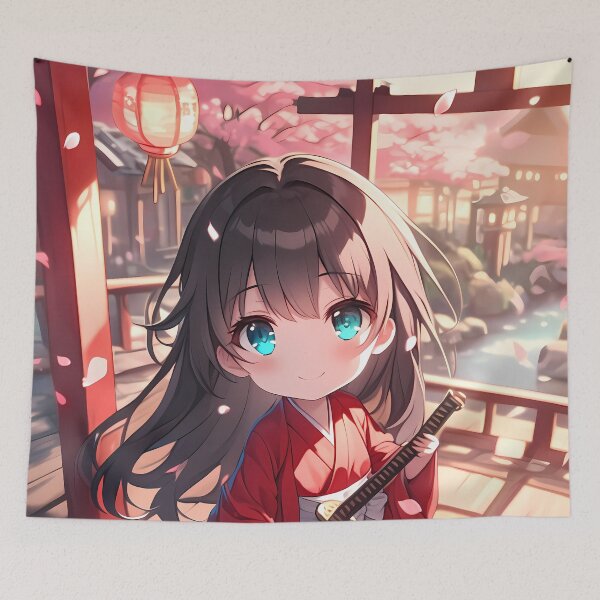 Item preview, Saten Ruiko A Certain Scientific Railgun Chibi Torii Gate Sakura designed and sold by TanglenRabbit.