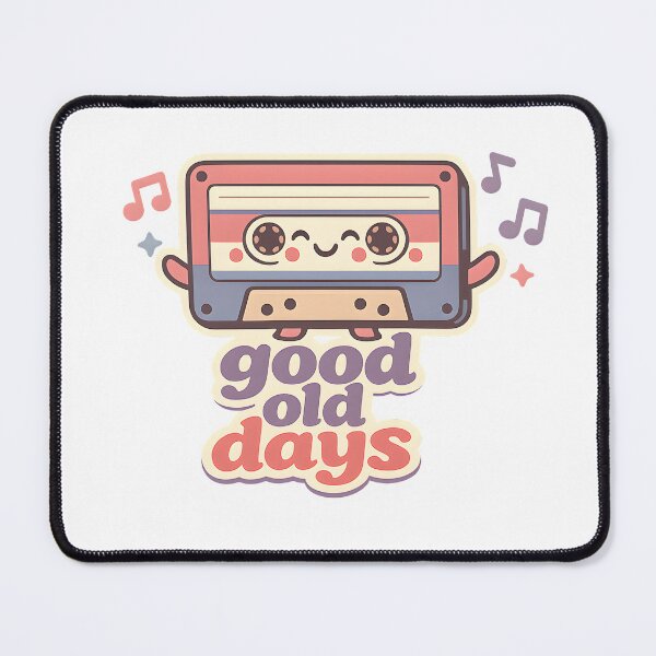 Item preview, Good Old Days – Kawaii Retro Cassette Tape 90s Aesthetic Sticker designed and sold by Naviora.