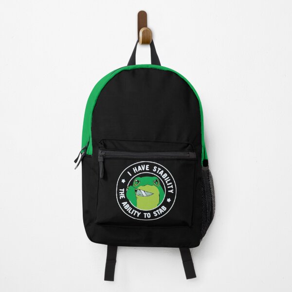 Item preview, I Have Stability The Ability to Stab Frog by Tobe Fonseca designed and sold by Tobe Fonseca®.