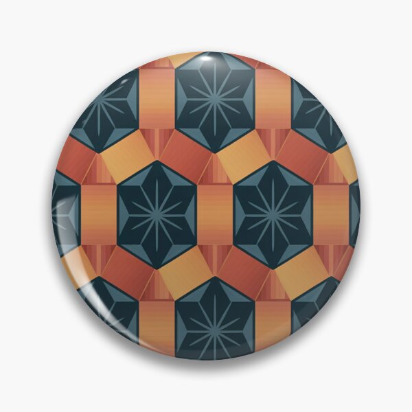 Item preview, Geometric Star Seamless Pattern – Teal & Terracotta designed and sold by Midnight Veil Designs.
