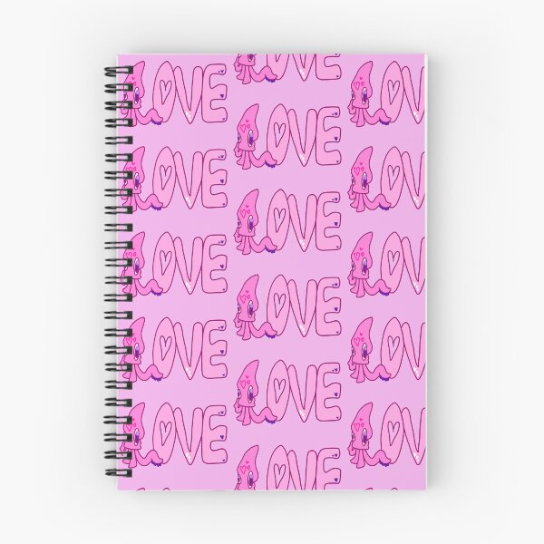 Item preview, LOVE - Lovey the Pink Squid designed and sold by Princess Davy's Shop.