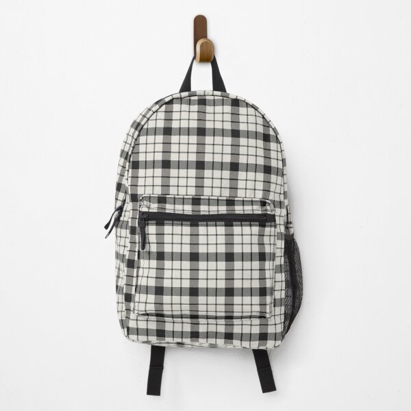Item preview, McFarland Black White Ancient Clan Tartan – Scottish Plaid Pattern for Proud Scots designed and sold by The Tartan Forge.