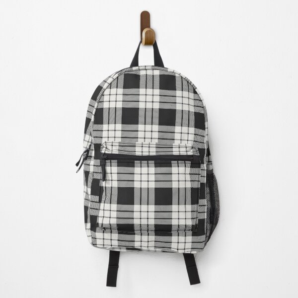Item preview, McFarland Black White Clan Tartan – Scottish Plaid Pattern for Proud Scots designed and sold by The Tartan Forge.
