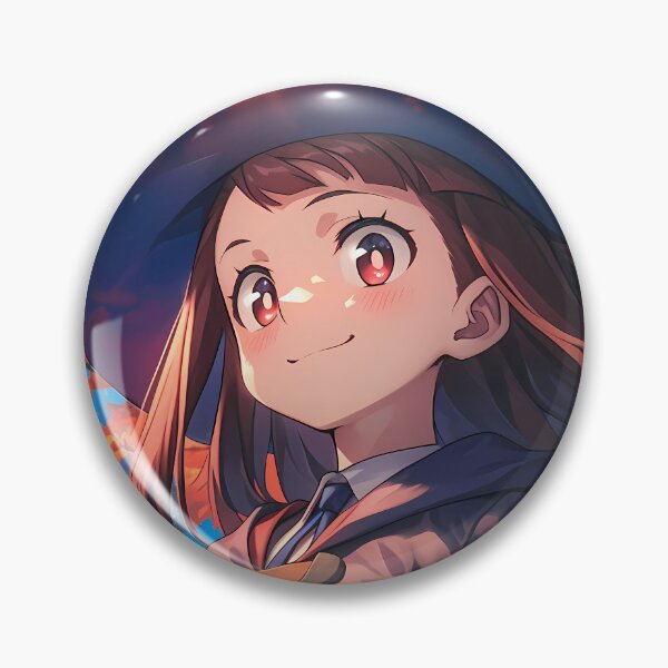 Item preview, Atsuko Kagari Little Witch Academia Autumn Leaves Witch Smile designed and sold by TanglenRabbit.
