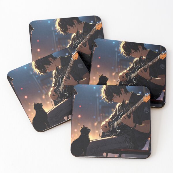 Item preview, A rocker cat - rock lovers and cats designed and sold by Substance_life.