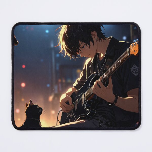 Item preview, A rocker cat - rock lovers and cats designed and sold by Substance_life.