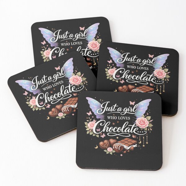 Item preview, Just a girl who loves chocolate designed and sold by ArtPixs.