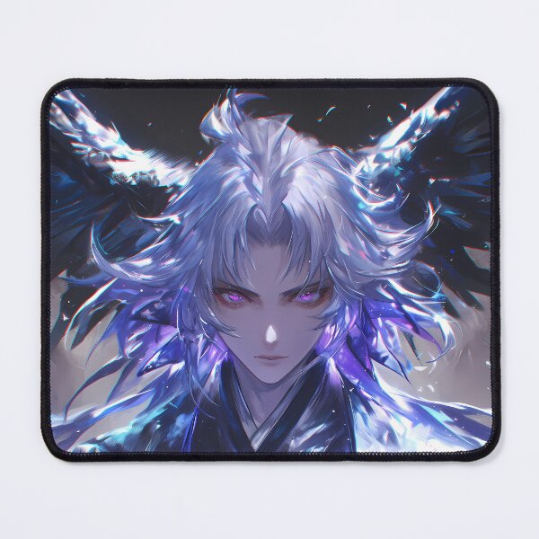 Item preview, Caster Merlin Fate Grand Order Dark Aura Winged Stare designed and sold by TanglenRabbit.