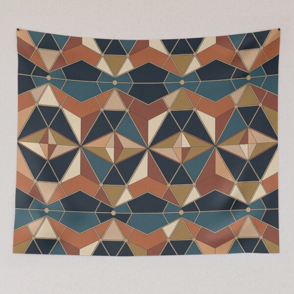 Item preview, Geometric Diamond Seamless Pattern – Art Deco Style designed and sold by Midnight Veil Designs.