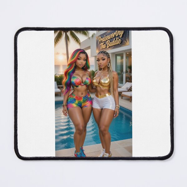 Item preview, Luxury Poolside Baddies at Sunset designed and sold by Praiseworthy416.