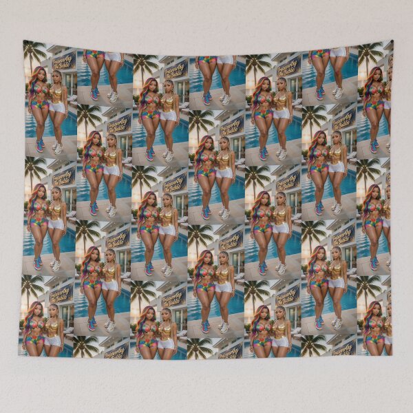 Item preview, Luxury Poolside Baddies at Sunset designed and sold by Praiseworthy416.