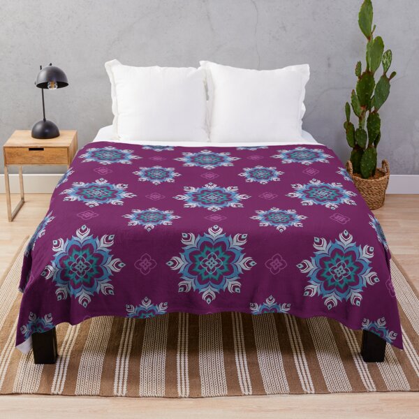Item preview, Purple Mandala Ornamental Seamless Pattern designed and sold by PowerAntShop.