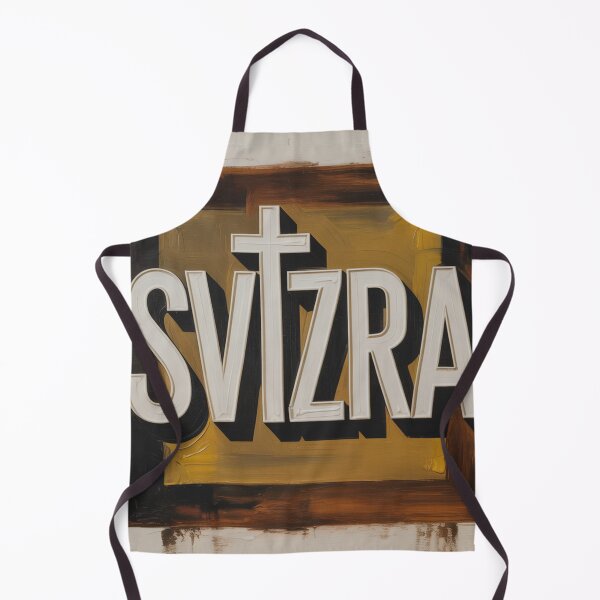 Item preview, Switzerland SVIZRA Oil Painting Cross Art designed and sold by Bloomkept.