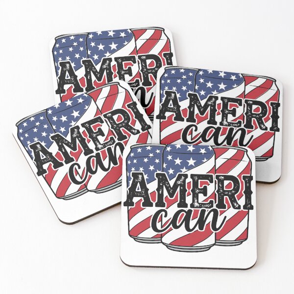 Item preview, Ameri Can 4th of July Funny Patriotic USA designed and sold by KroghDs.