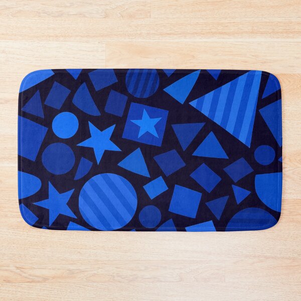 Item preview, Blue Stars, Strips and Shapes designed and sold by CarolM.