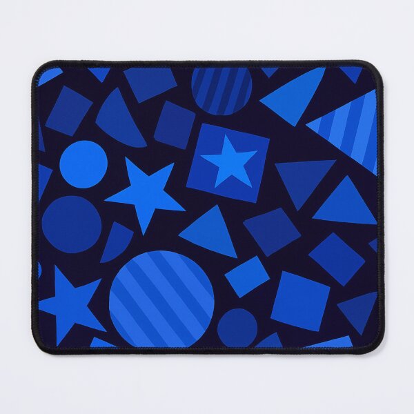Item preview, Blue Stars, Strips and Shapes designed and sold by CarolM.