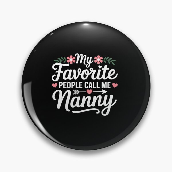 Item preview,  People Call Me Nanny Floral Birthday Nanny designed and sold by RonnasJackson.
